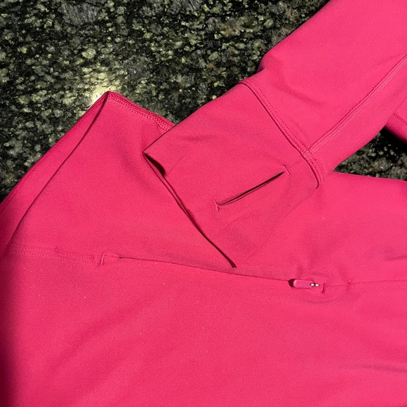 Athleta Salutation Jacket ~ Salvia Pink Size M - Picture 4 of 8
